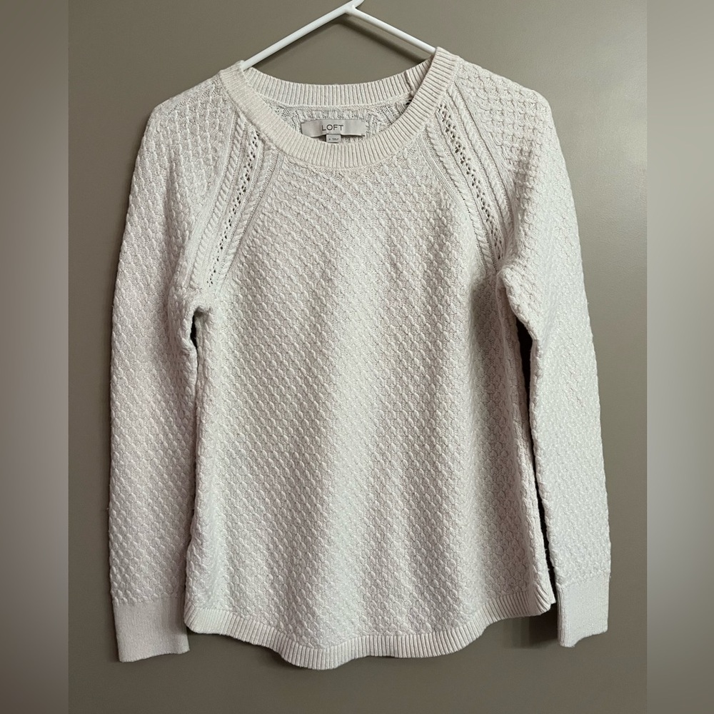 Loft Cable Knit Sweater